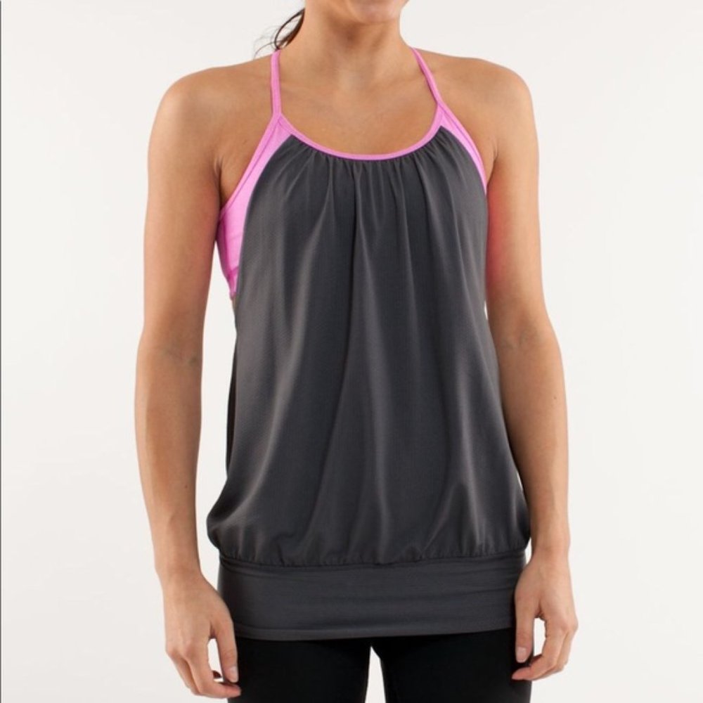 NWOT EUC lululemon Athletic "No Limits" Tank Top